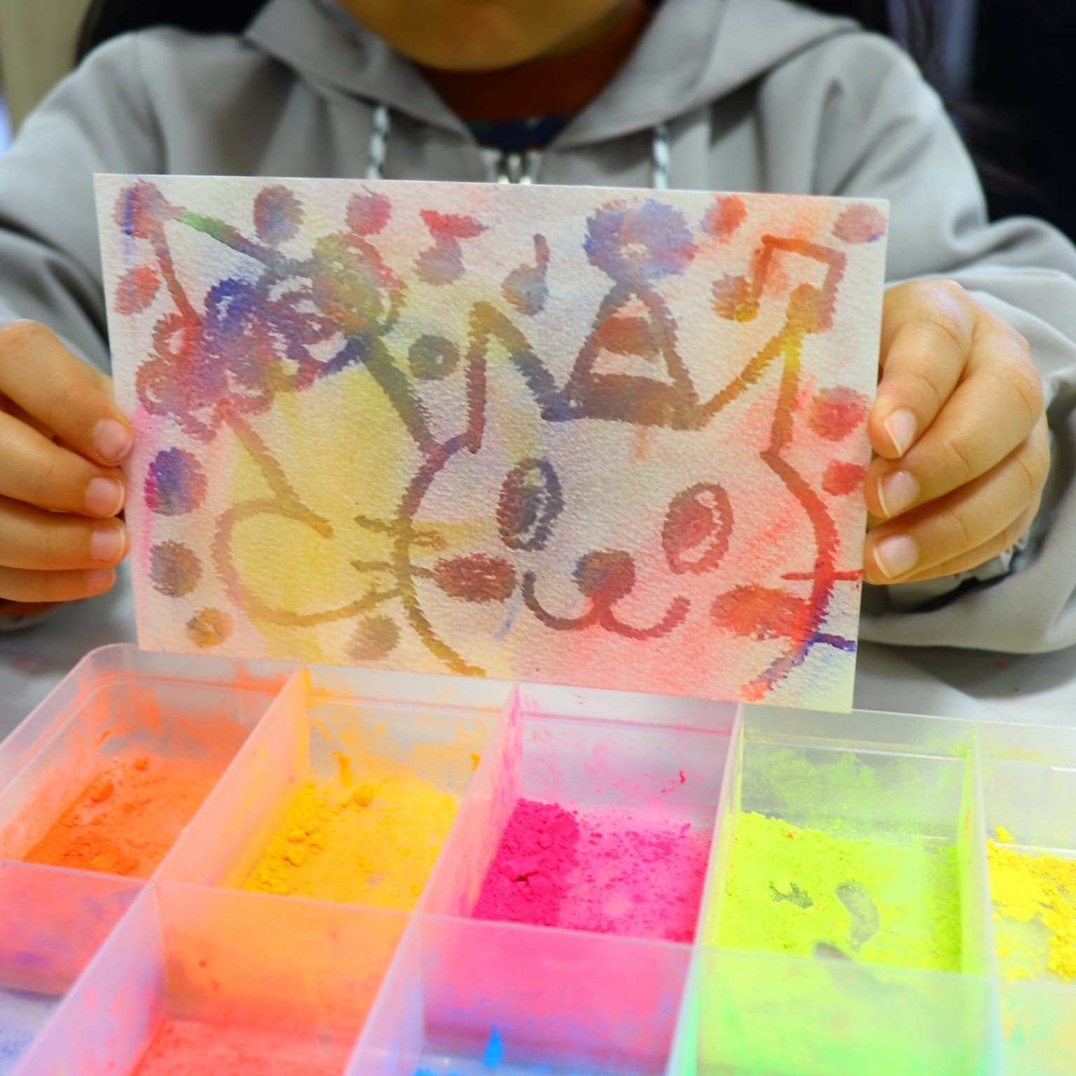 指でお絵描きパステルの魔法体験チケット