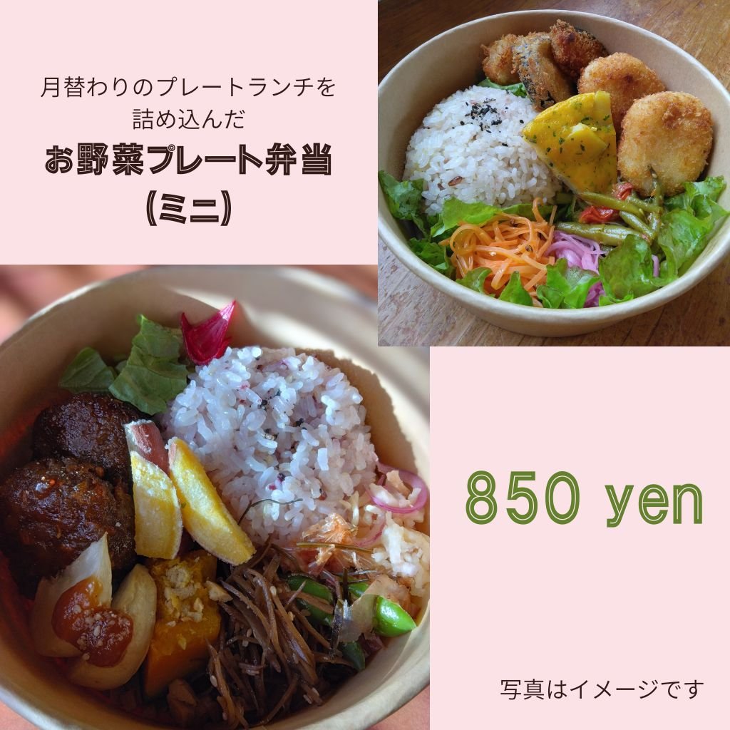 お野菜プレート弁当 ミニ