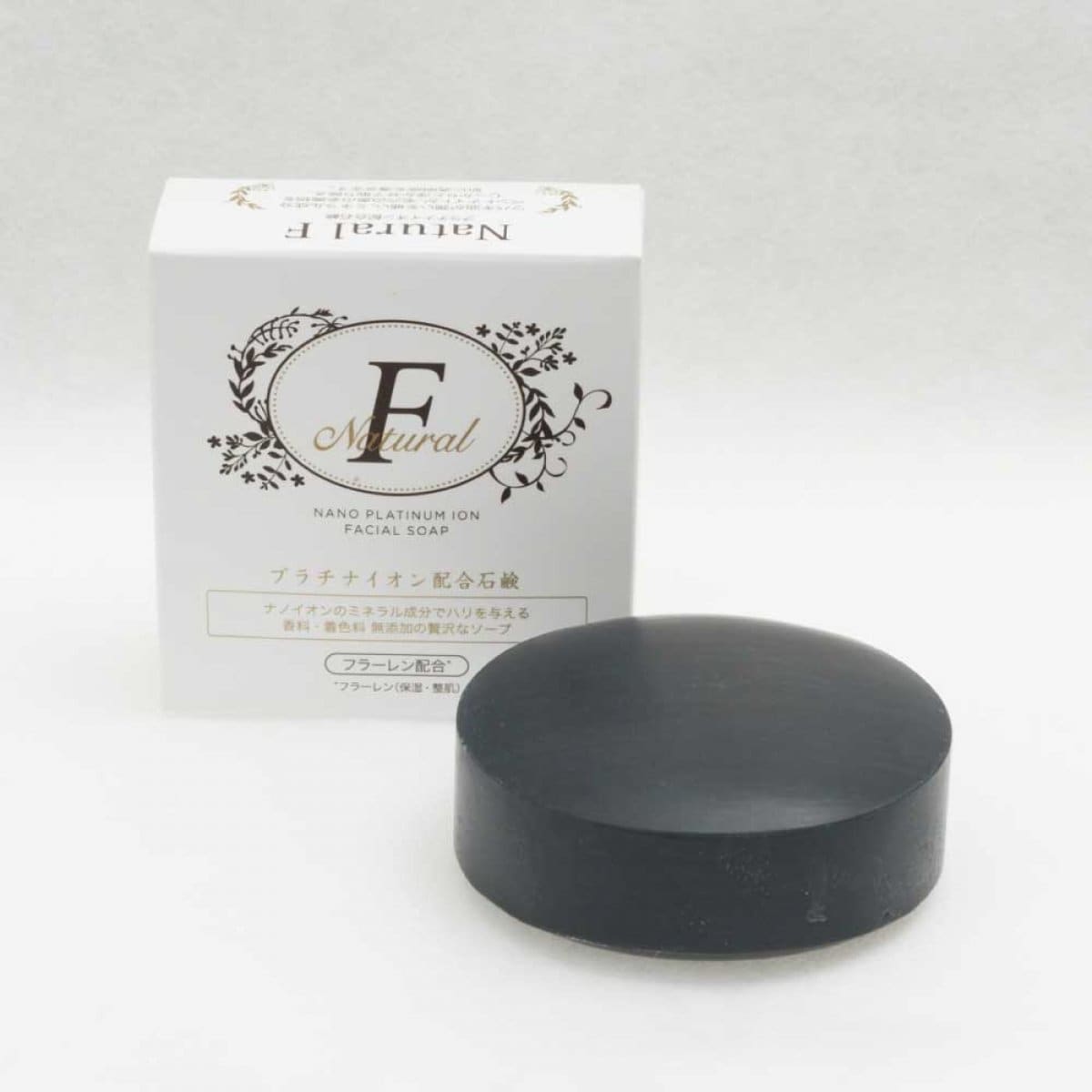 【2個以上購入でお得】Natural F NANO PLATINUM ION FACIAL SOAP プラチナイオン洗顔  100g｜プロも選んだサロン品質 Natural Fシリーズ｜無添加・濃密泡・天然クレイ配合の高機能洗顔