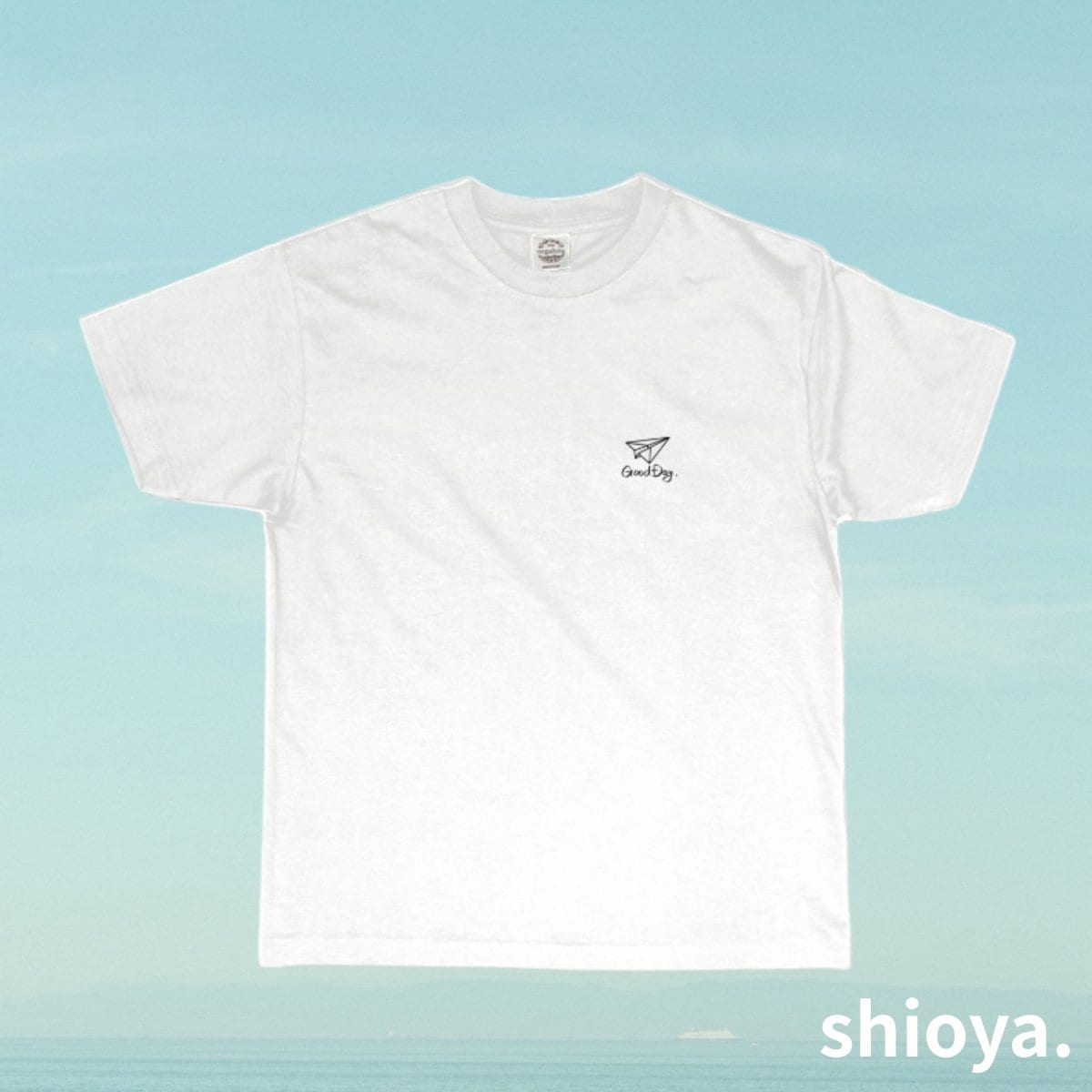shioya. ｜Good Day. オーガニックコットン100% Tシャツ