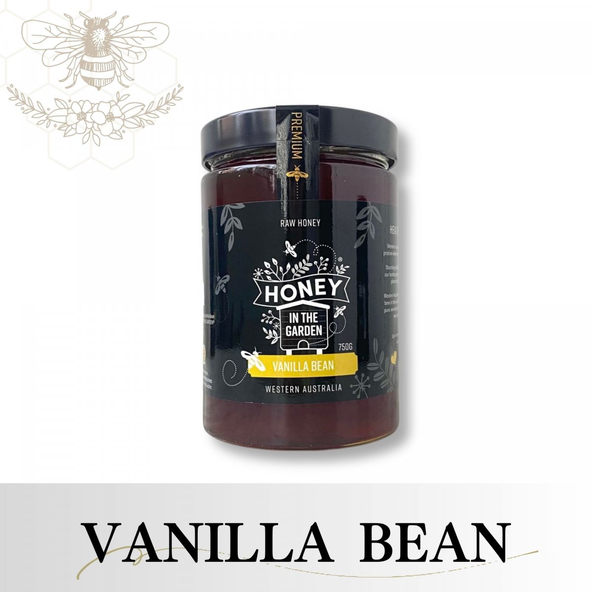 蜂蜜】HIG Vanilla Bean 750g