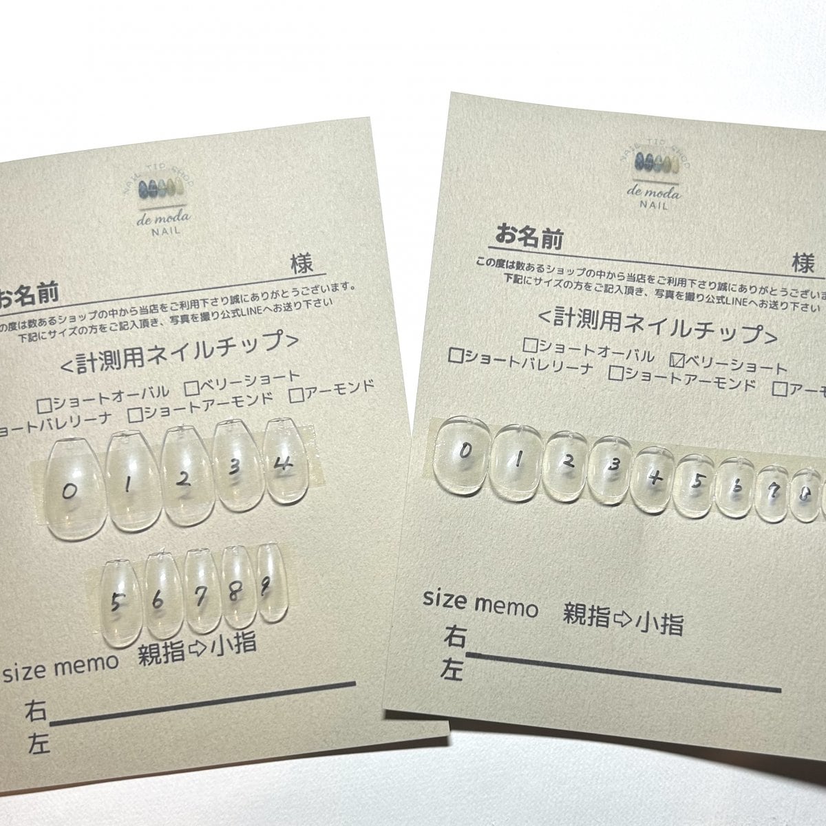 【計測用チップ】ネイルチップ 計測用ネイルチップ ネイルチップ（つけ爪） fly 通販 18179155