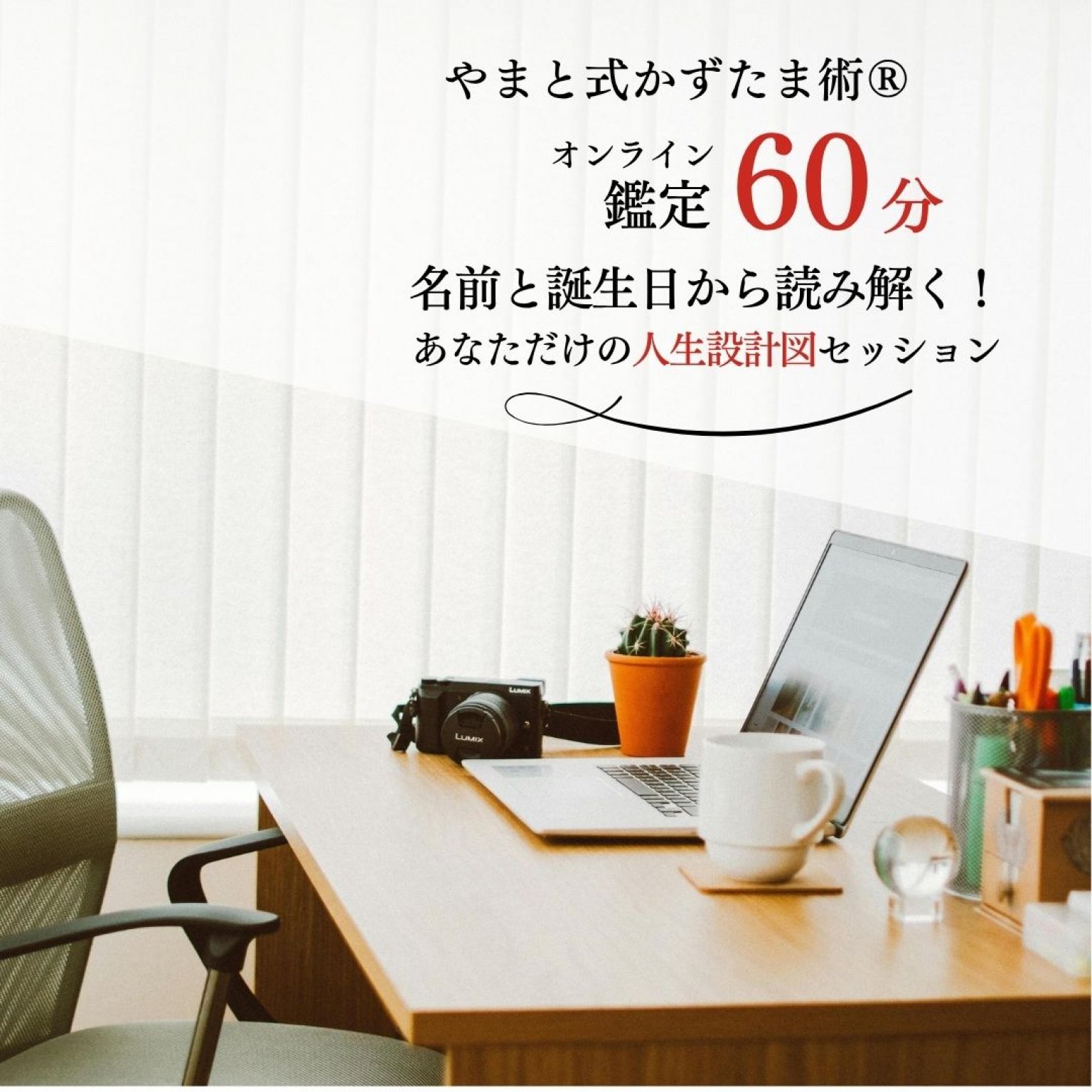 【オンライン鑑定60分】名前と誕生日から読み解く！あなただけの人生設計図セッション