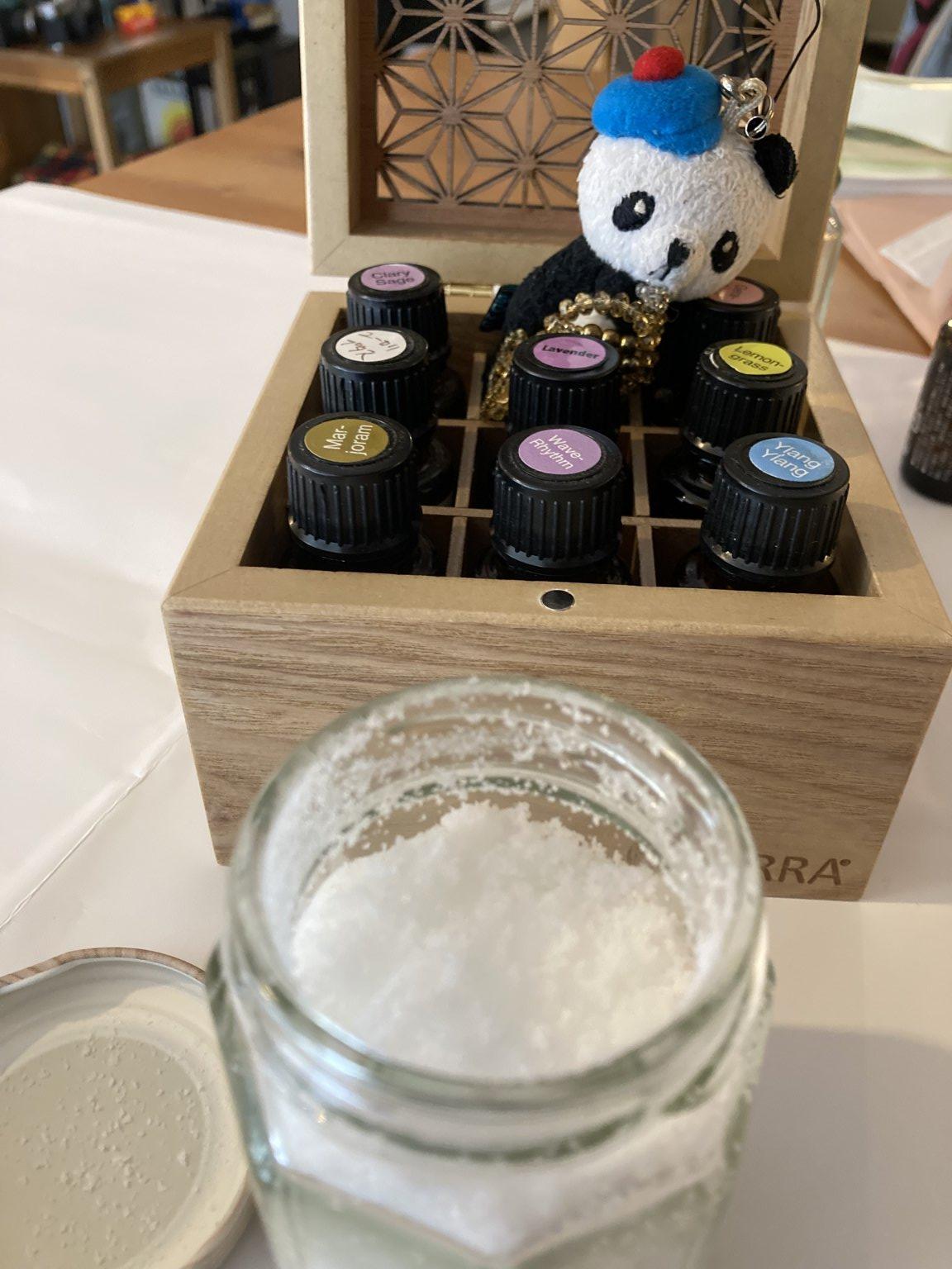 ミネラルとエッセシャルオイルを使ったタピオカドリンクを作ってみよう！