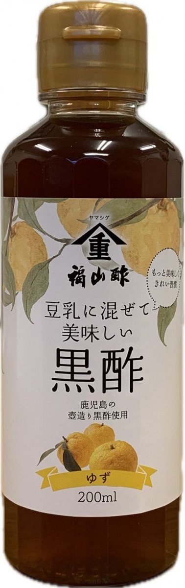 【ツクツク!!!限定販売商品】豆乳に混ぜて美味しい黒酢 ゆず
