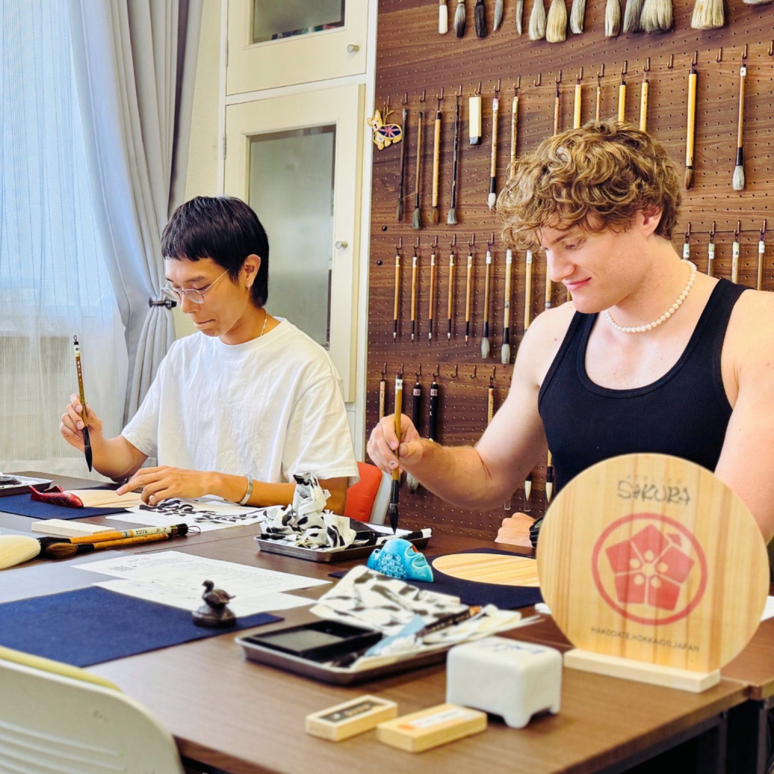 Meditative SHOODO Workshop in Hakodate (Approx. 1 hour)／ATELIER SAKURA