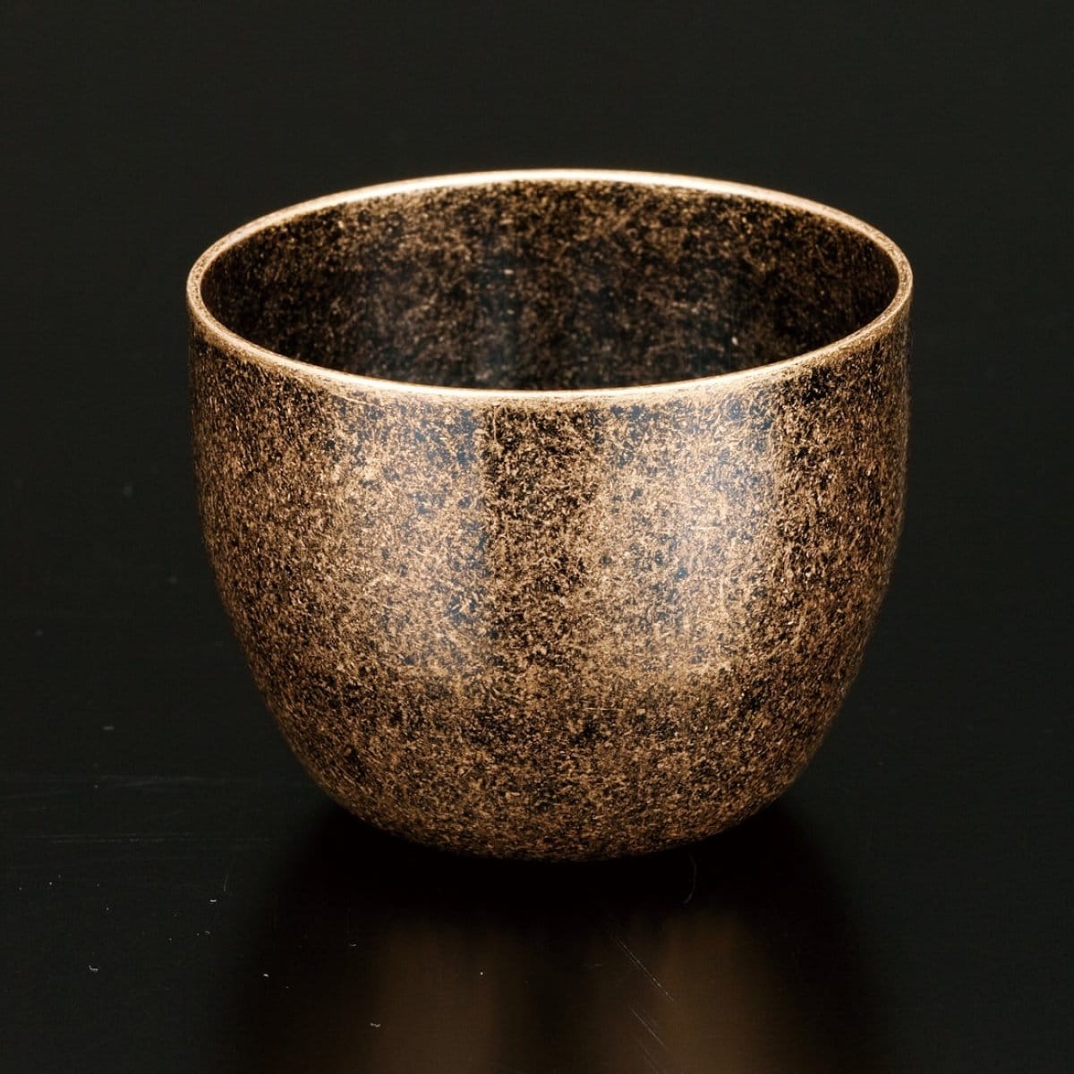 YUKIWA ぐい呑み/アンティークゴールド＜宵月＞