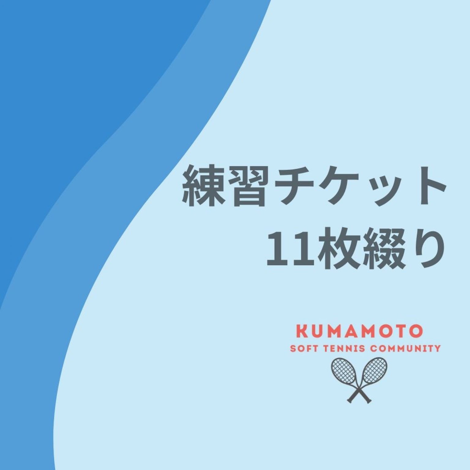 熊本STC11枚綴り練習チケット