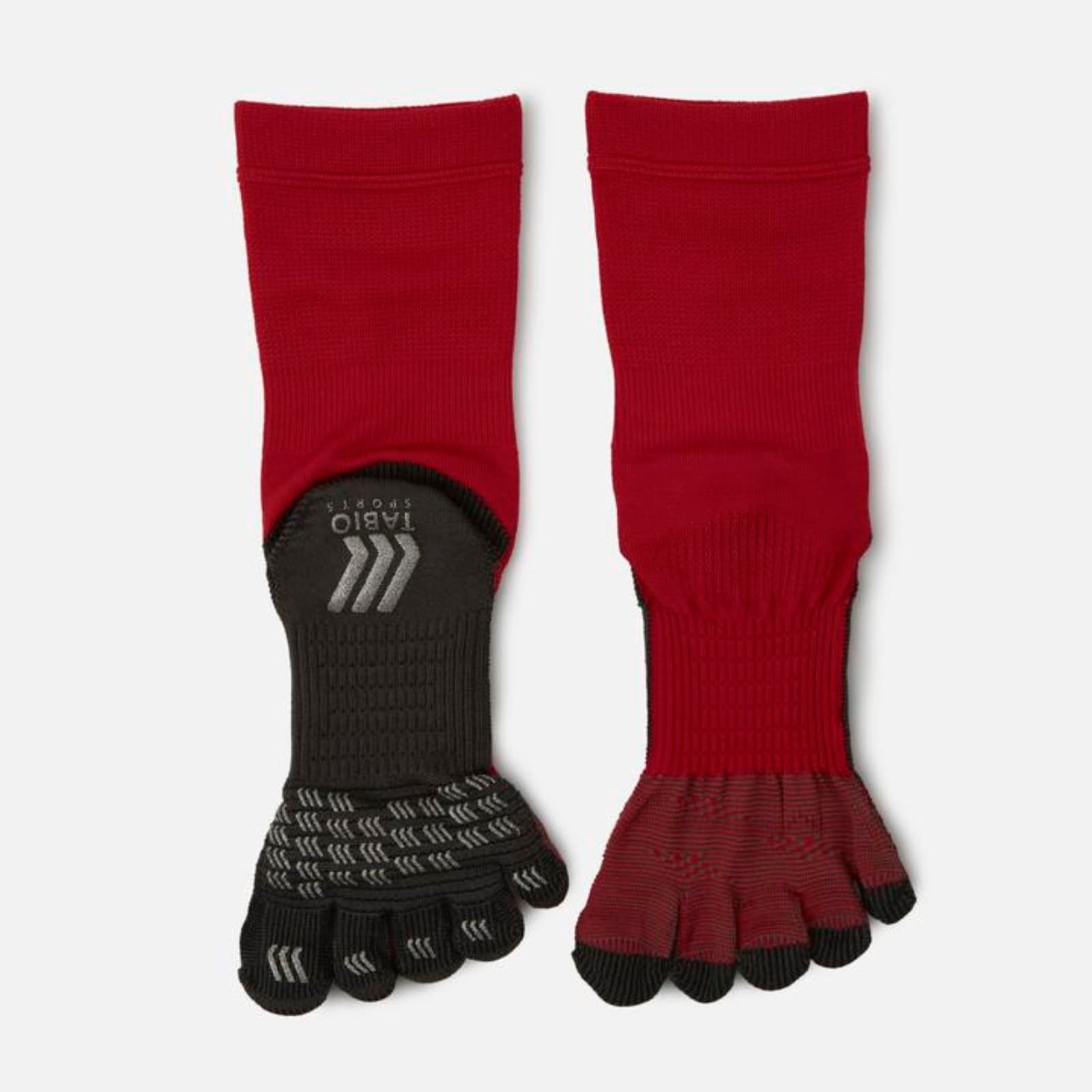 タビオ｜5本指グリップソックス｜大人用 サッカーショートソックス