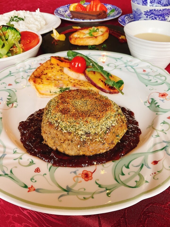古墳ハンバーグ
