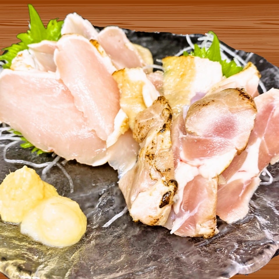 宮崎県産 赤鶏たたき刺身