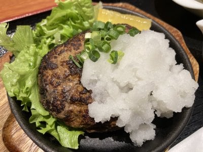漢方牛おろしポン酢ハンバーグセット