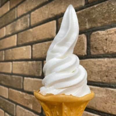 藻塩ソフトクリーム