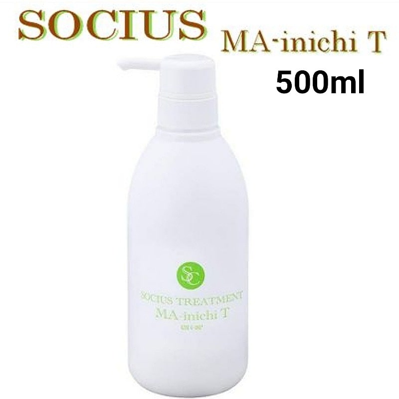 【ダメージ毛やエージング毛に】SOCIUS TREATMENT MA-inichi T(ソキウストリートメント マイニチ)500ml